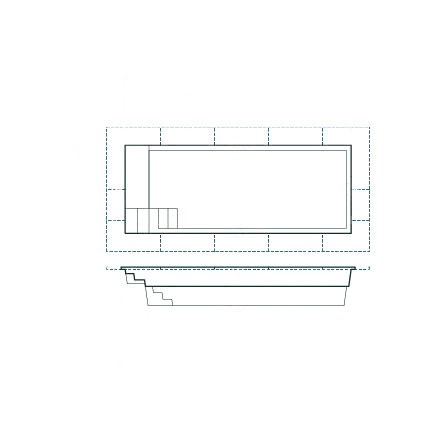 the Aurora pool schematic